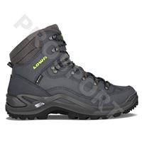 Lowa Renegade gtx mid UK8 blue/lime