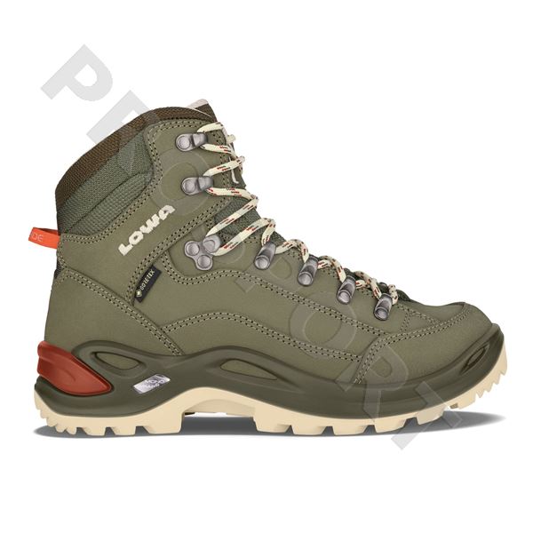 Lowa Renegade gtx mid Ls UK7 grey green