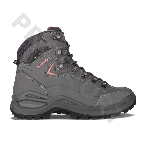 Lowa Renegade evo gtx mid Ls UK4,5 graphite/rose