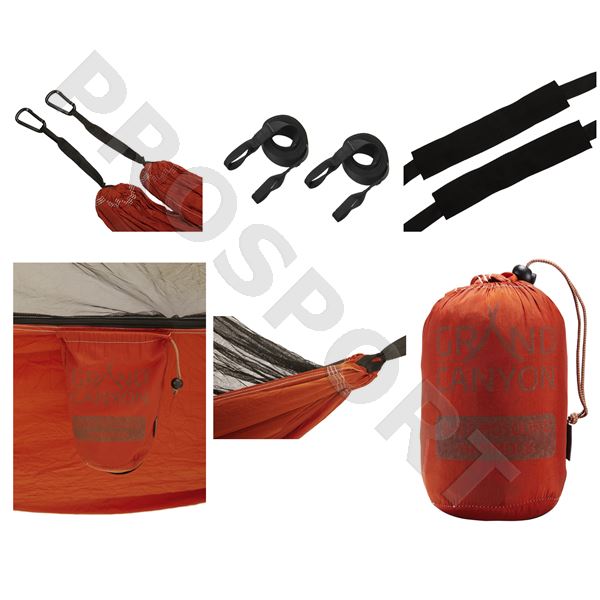 GC houpací síť mosquito red