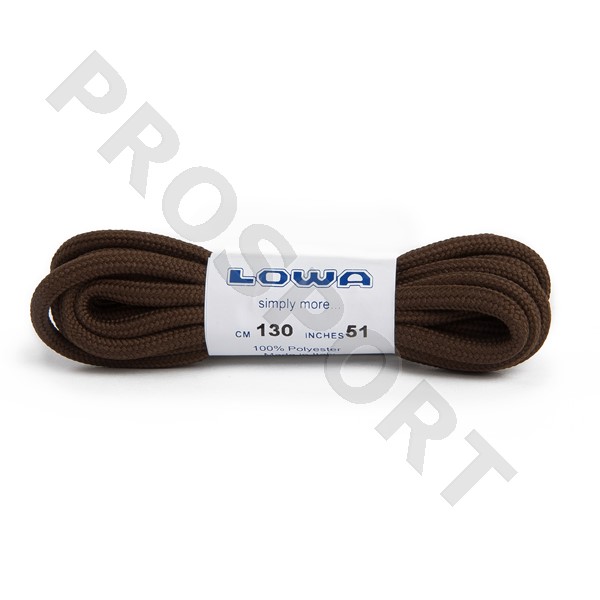 Lowa tkaničky 180cm dark brown