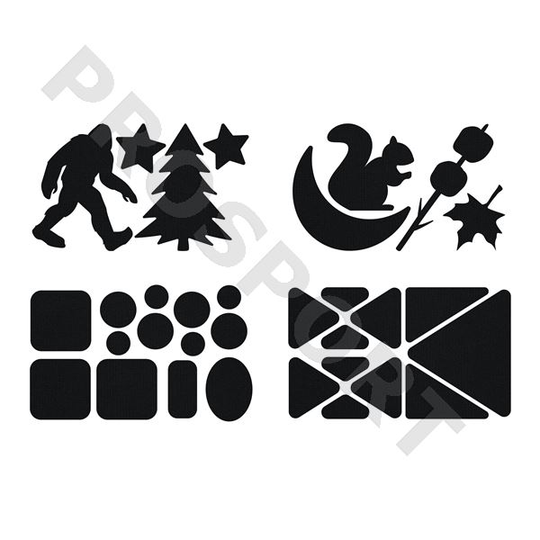 GA TENACIOUS Gear patches camping